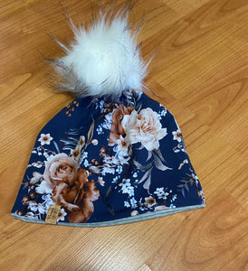 tuques à motif printemps-automne 1-3 ans