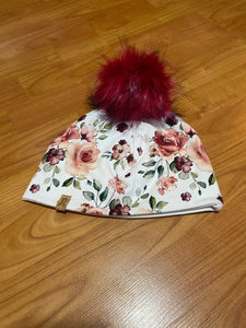 tuque à motif printemps-automne 6-12 ans